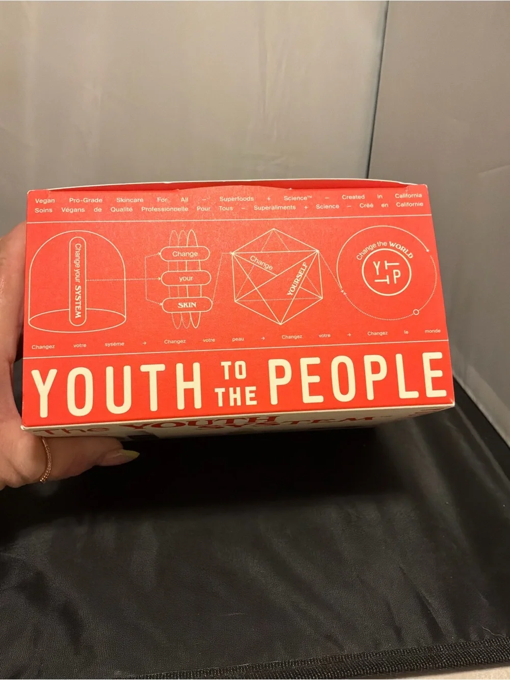 Youth To The People The Youth System Skincare Kit - Red & Cream,NIB